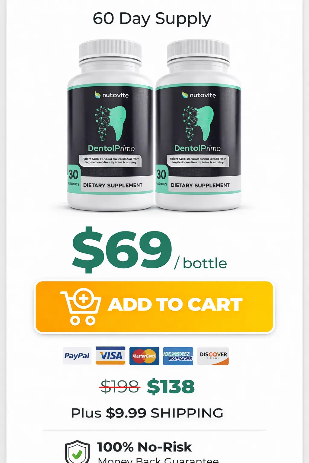 dentalprime 2-Bottle Price